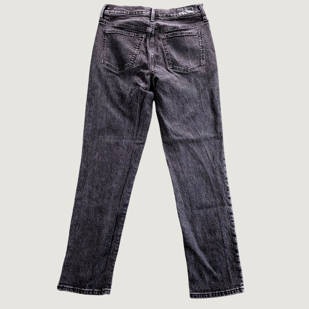 Madewell The Perfect Vintage Jean Womens 28 High Rise Straight Leg Washed Black - Picture 2 of 12